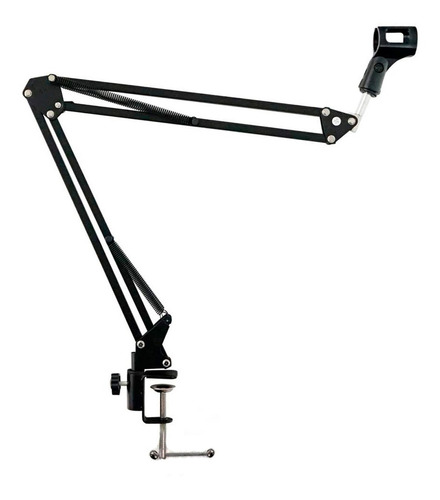 Imagen 1 de 10 de Soporte Brazo Articulado De Mesa Para Mic Condensador Cuotas