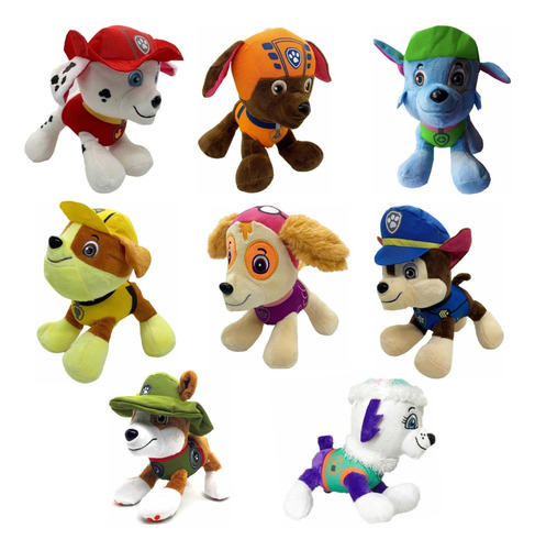 Peluche Patrulla Canina  22-25cm Compatible Paw Patrol