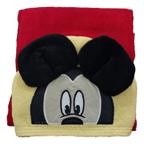 Toalha Com Capuz Gigante Mickey Personalizada