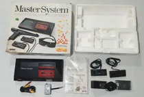 Comprar Console Sega Master System 1 Com Serial Batendo + Caixa + 2 Controles + Manuais E Cabos