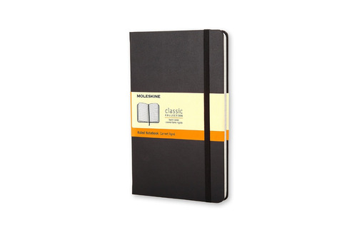 Moleskine Classic Hard Cover Notebook, Ruled, Pocket  (1003)