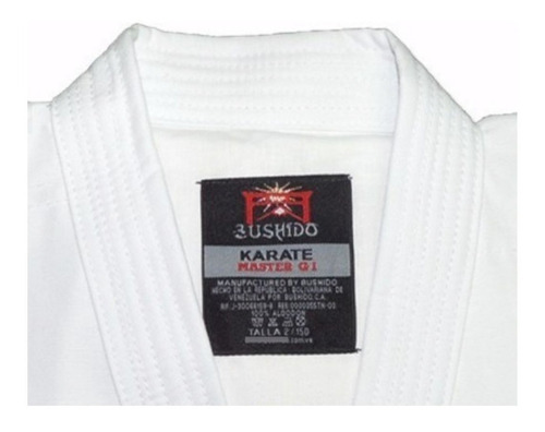 Karategui Bushido Karate Master Gi Talla 7, 8 Y 9
