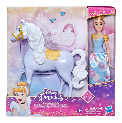 Princesa Disney Cenicienta Y Caballo Mayor Ultimate Princess