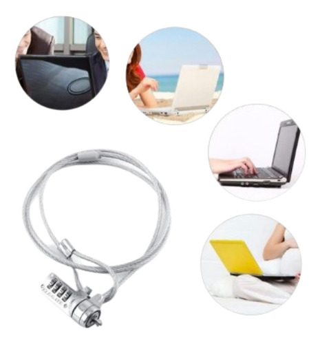 Candado De Seguridad Para Laptop De Combinacion