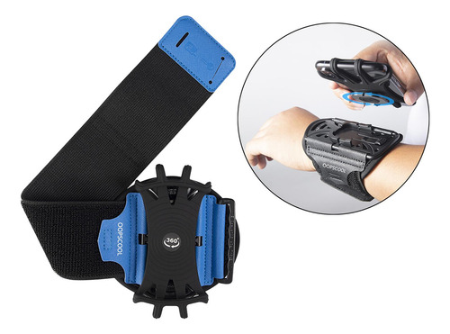 Braçadeira De Corrida Para iPhone 11, Braçadeira Azul