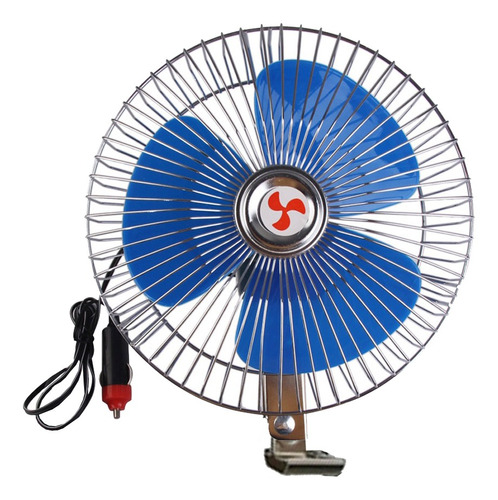 Ventilador Giratorio 12v Auto Camioneta 8 Pulgadas Iael