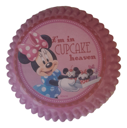 Capacillos Minnie Mouse Disney Cupcakes 60 Pz