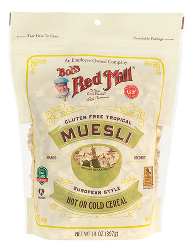 Muesli Tropical 396 Gramos Paquete De 3