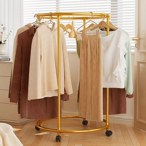 360°perchero De Piso Para Ropa Organizadorperchero Con Rueda