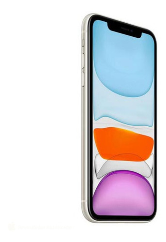 iPhone 11 Branco 6,1 , 4g, 64 Gb E Câmera 12 Mp - Mwlu2bz/a
