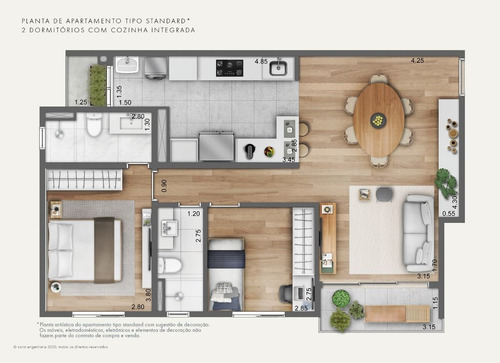 Imagem 10 de 11 de Apartamento Com 2 Dormitórios À Venda, 75 M² Por R$ 401.563,06 - Parque Boa Esperança - Indaiatuba/sp - Ap0005