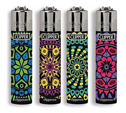 Encendedores - Clipper Mandala Lighters Refillable Lighters 