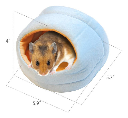 Kudes Hamster Zapatilla Casa Cama Pequeños Animales Caliente