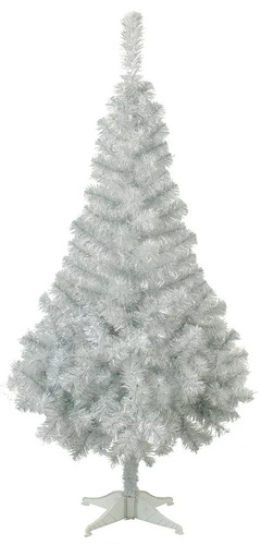 Arbol Navidad Canadian Spruce Blanco/plata 1.5m Black Friday Color Blanco plata