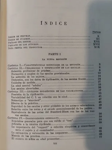 Inteligencia Prueba Stanford Binet Método De Uso Terman E6 (Usado)
