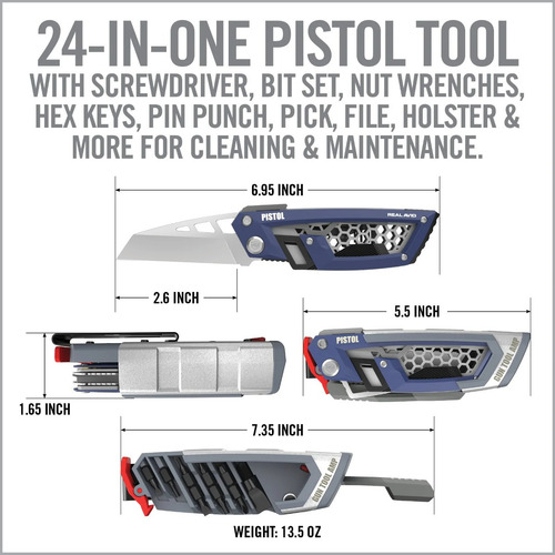 Kit De Transporte De Herramientas MĂșltiples Para Pistola