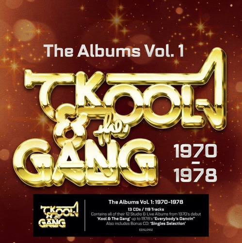 Cd - Albums Vol. 1 (1970-1978) - 13cd Boxset Kool & The Gang