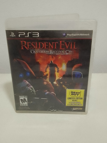 Resident Evil Operation Raccoon City Ps3 Capcom Maxgamessm (Usado)