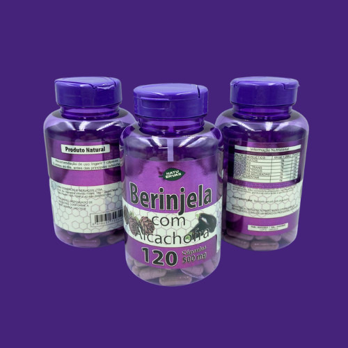 Beringela Com Alcachofra 500mg C/120capsulas