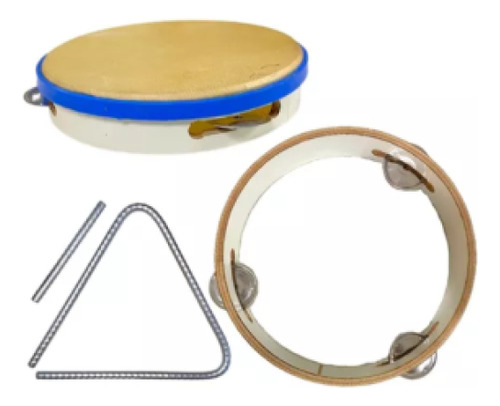 Bandinha Rítmica Com 20 Instrumentos Pandeiro Flauta Tambor