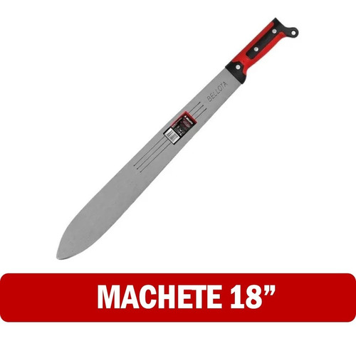 Machete Tres Canales 18'' Mango Bimetalico - Bellota