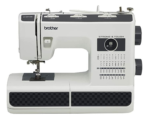 Máquina De Coser Brother St371hd, Fuerte Y Rígida, Con 37.