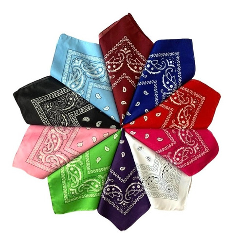 5 Oferta Bandana Lenço Rock Tendencia Bbb Revenda Atacado