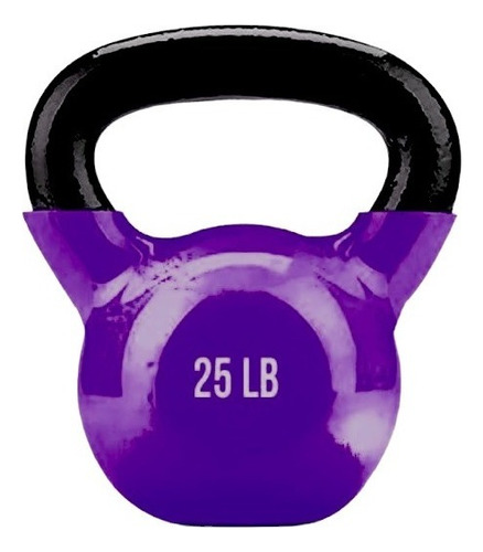 Pesa Mancuerna Rusa - Kettbell 12,5 Kg- 25 Lbs Crossfit- Gym Color Morado