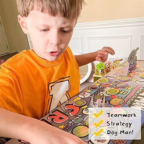 Juego De Mesa Dog Man El Ataque De Las Pulgas