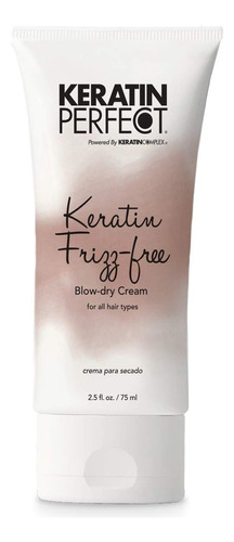 Keratin Perfect Frizz-free Blow-dry Cream - Para Todo Tipo .