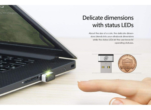 Lector De Huella Digital Usb P/windows 7,8 10 Hello, Pqi