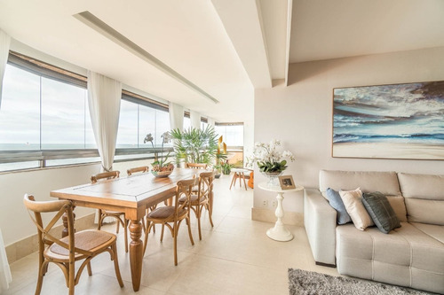 Imagem 4 de 23 de Amplo Apartamento Alto Padrão 04 Quartos Frente Mar Praia Da Costa. - 16663