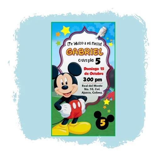 comprar 30 Invitaciones Impresas Personalizadas Cualquier Personaje