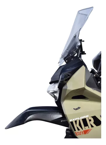 Spoiler Deflector De Parabrisa Pferd Xm Movible Moto Delta