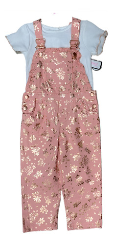 Conjunto De Mono Con Playera Para Niña De 3 Años