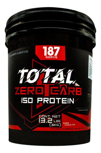 Proteína Sin Carbohidratos Total Cubeta 6 Kg Varios Sabores