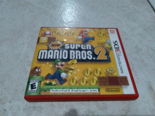 New Super Mario Bros 2 Nintendo 3ds Solo Caja Y Manual