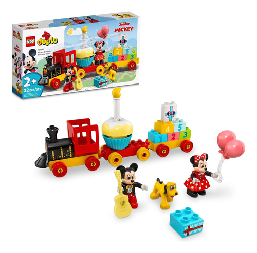 Lego Duplo Tren De Cumpleaños De Mickey Y Minnie Mouse De Di