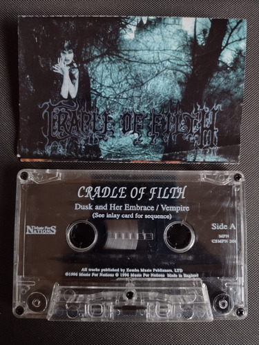 Cradle Of Filth Dusk And Her Embrace Vempire Cassette