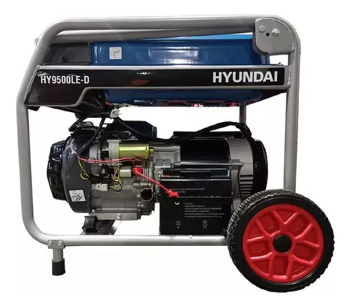 Generador Monofásico 8000w 220v Hy9500le-d Hyundai - Tyt