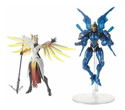 La Serie De Overwatch De Hasbro Pharah Y Mercy Dual 5vcvj