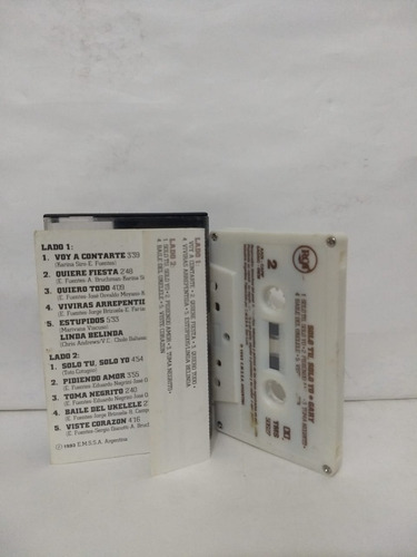 Gary - Solo Tu, Solo Yo - Cassette - Made In Argentina!