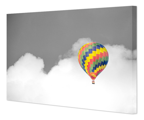 Cuadro Canvas Bastidor Globo Aerostatico 54 X 80 Lfda