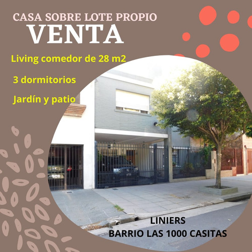 Venta Casa De 4 Ambientes Con Patio Y Garage - Liniers - Carhue 635