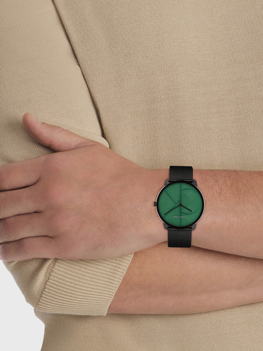 Reloj Minimal Monogram Negro Calvin Klein