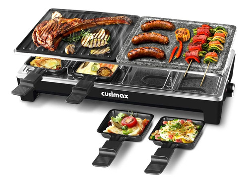Raclette Table Grill, Cusimax Indoor Grill Electric Grill, P