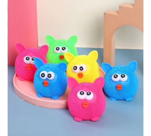 Buho Squishy Con Luz Amansaloco Antiestres
