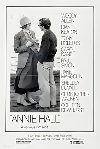 493# Cuadro 30x40 Annie Hall -mdf Listo P/colgar