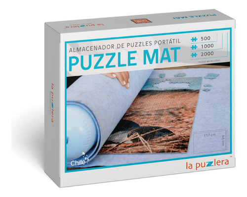 Puzzle Mat | 66 X 117 Cm | Almacenador De Puzzle Portátil