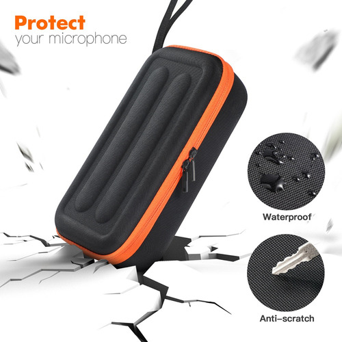 De Funda De Micrófono For Sistema Inalámbrico De Dos